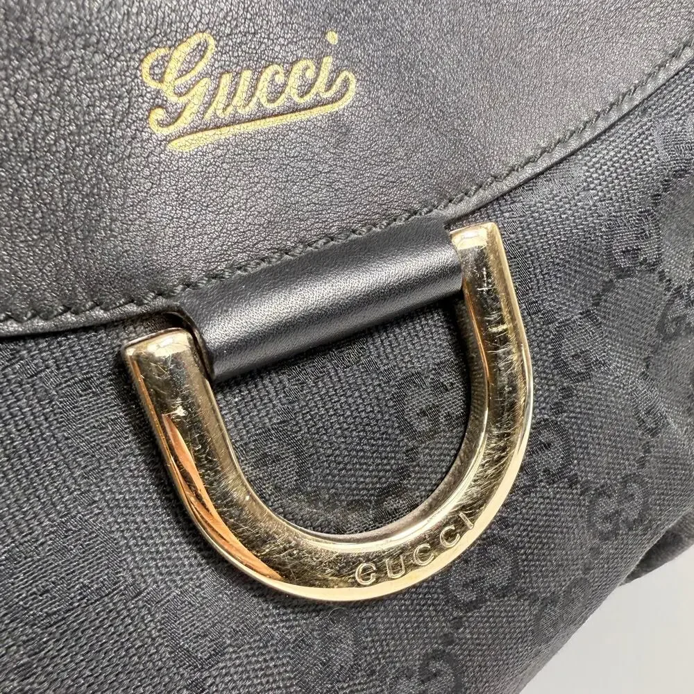 Gucci Canvas GG Abbey Hobo Bag - Picture 8 of 13